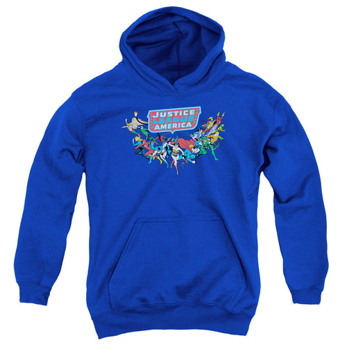 DC Comics Here They Come Youth Hoodie
