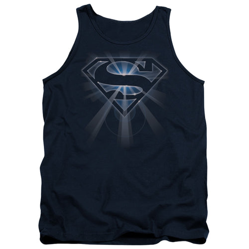 Superman Glowing Shield Tank Top