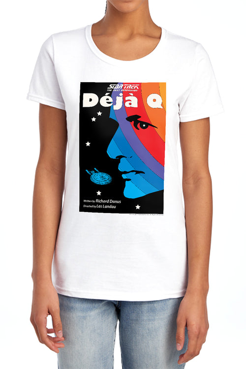 Star Trek Deja Q Womens T-Shirt