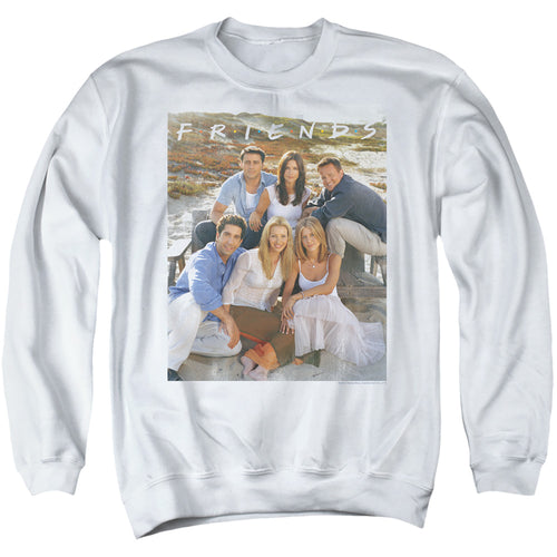 Friends Lifes A Beach Crewneck Sweatshirt