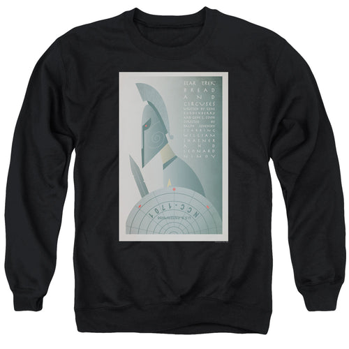 Star Trek Juan Ortiz Bread and Circuses Black Crewneck Sweatshirt