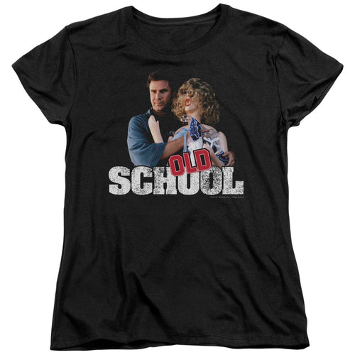 Old School Frank and Friend Womens T-Shirt