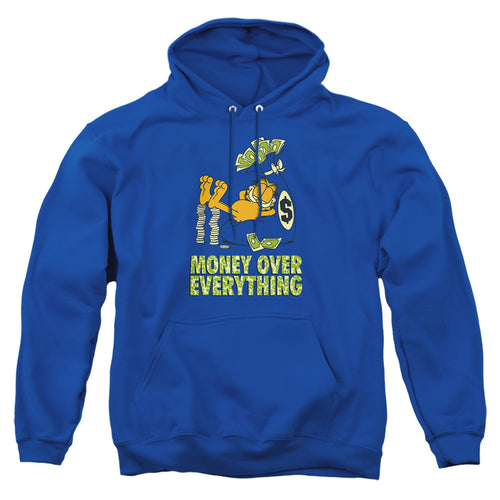 Garfield Money Is Everything Pullover Hoodie
