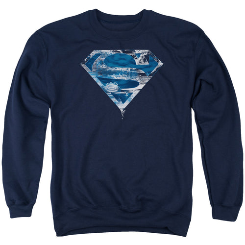 Superman Water Shield Crewneck Sweatshirt