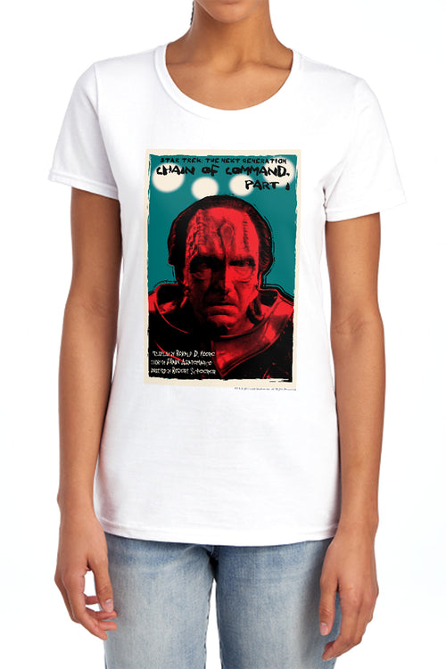 Star Trek Chain of Command Part I Womens T-Shirt