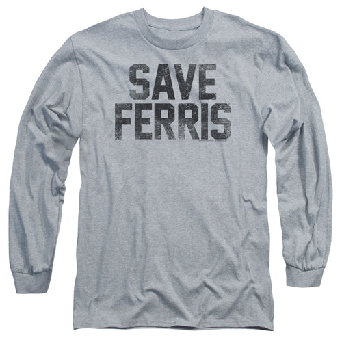 Ferris Bueller's Day Off Save Ferris Long Sleeve T-Shirt