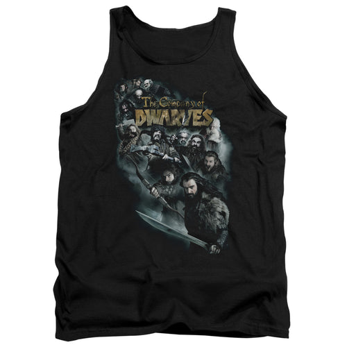 The Hobbit Company of Dwarves Tank Top