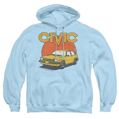 Honda Retro Civic Pullover Hoodie
