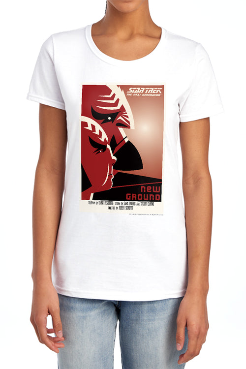 Star Trek New Ground Womens T-Shirt