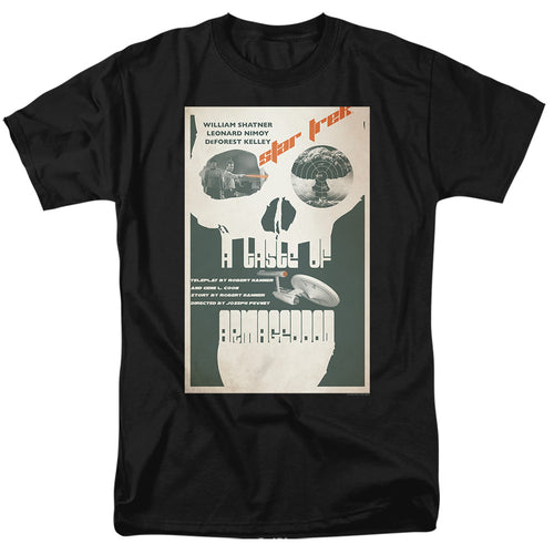 Star Trek Juan Ortiz A Taste of Armageddon Black T-Shirt