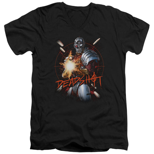 Justice League Deadshot V-Neck T-Shirt