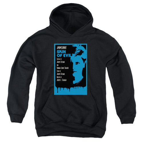 Star Trek Skin of Evil Black Youth Hoodie