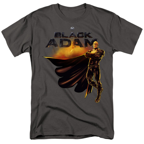 Black Adam Black Adam Logo With Character T-Shirt