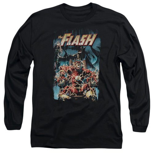 Justice League Electric Chair Long Sleeve T-Shirt