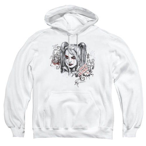 Batman Sketchy Girl Pullover Hoodie