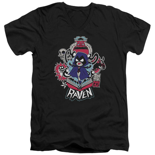 Teen Titans Go! Raven V-Neck T-Shirt
