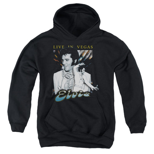 Elvis Presley Live In Vegas Youth Hoodie