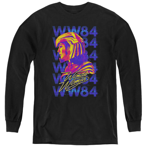 Wonder Woman 1984 WW84 Repeat Youth Long Sleeve T-Shirt