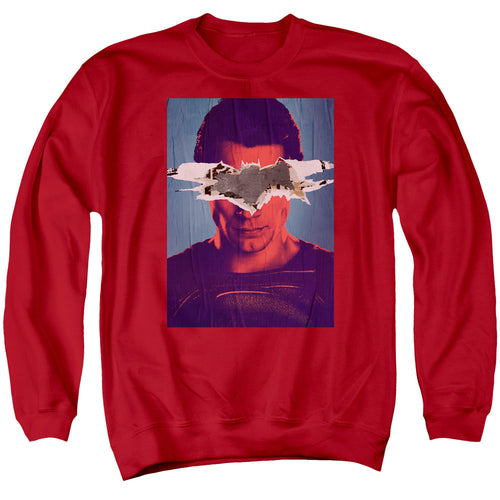 Batman v Superman Superman Poster Crewneck Sweatshirt
