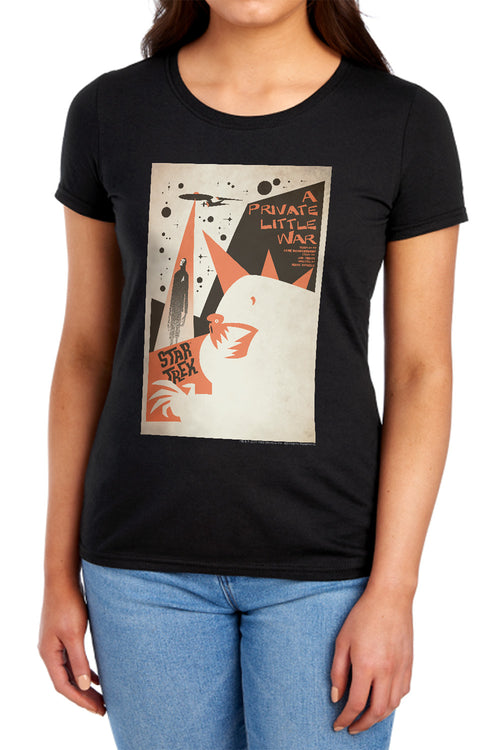 Star Trek Juan Ortiz A Private Little War Black Womens T-Shirt