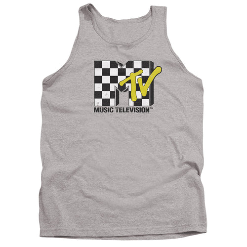 MTV Checker Board Logo Tank Top