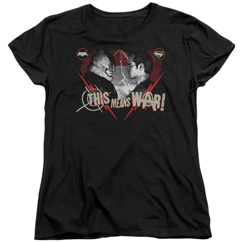 Batman v Superman This Means War Womens T-Shirt