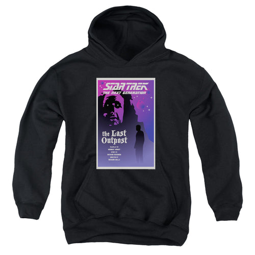 Star Trek The Last Outpost Black Youth Hoodie