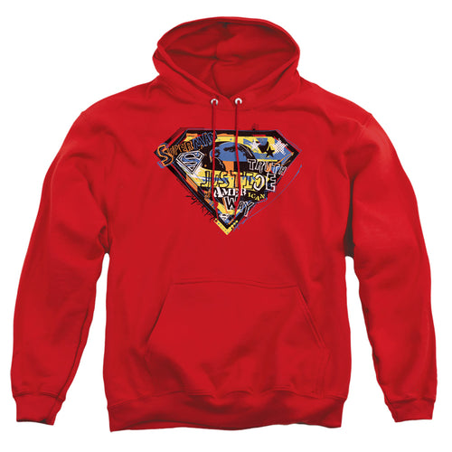 Superman American Way Pullover Hoodie