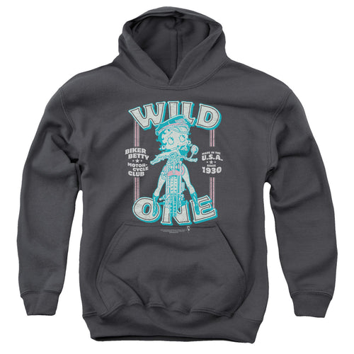 Betty Boop Wild One Youth Hoodie