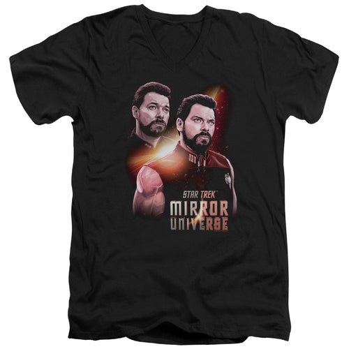 Star Trek Mirror Riker V-Neck T-Shirt