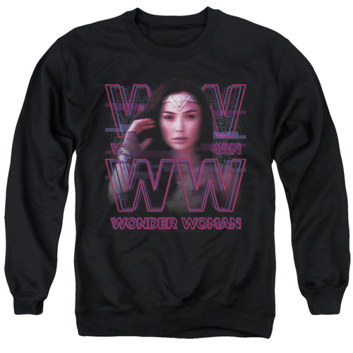 Wonder Woman 1984 Vaporwave Crewneck Sweatshirt