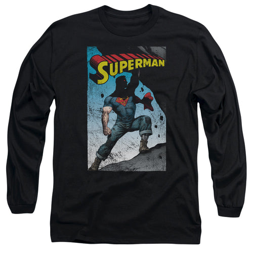 Superman Alternate Long Sleeve T-Shirt