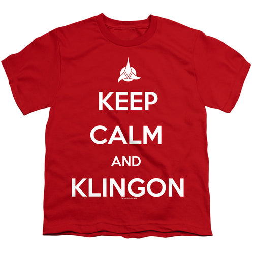 Star Trek Keep Calm and Klingon Youth/Toddler T-Shirt