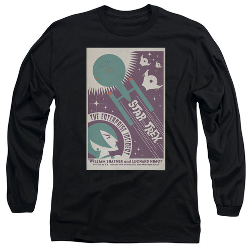 Star Trek Juan Ortiz The Enterprise Incident Black Long Sleeve T-Shirt