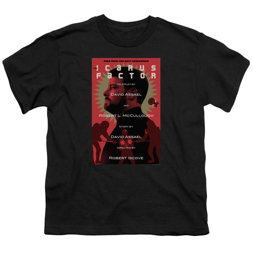Star Trek The Icarus Factor Black Youth/Toddler T-Shirt