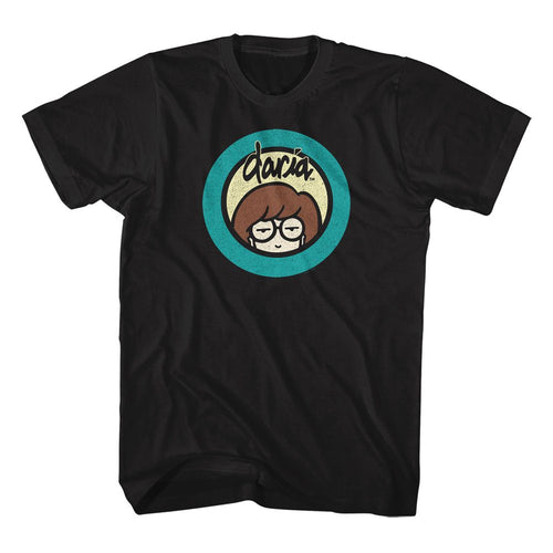 Daria Logo MTV t-shirt in black