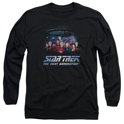 Star Trek TNG Space Group Long Sleeve T-Shirt
