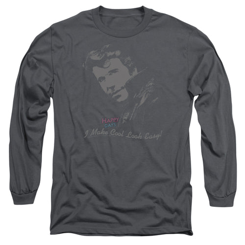 Happy Days Cool Fonz Long Sleeve T-Shirt