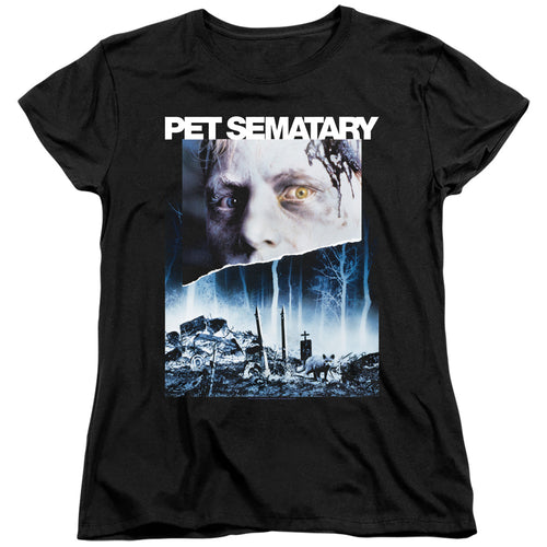 Pet Sematary Poster Color Womens T-Shirt