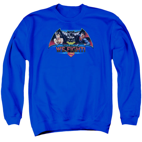 Batman v Superman Together We Fight Crewneck Sweatshirt