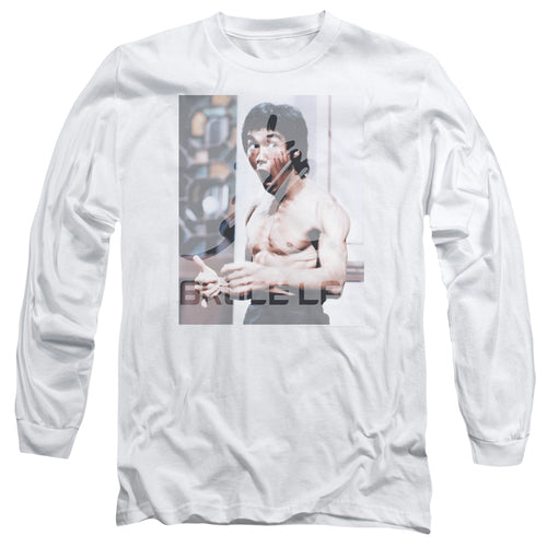Bruce Lee Revving Up Long Sleeve T-Shirt