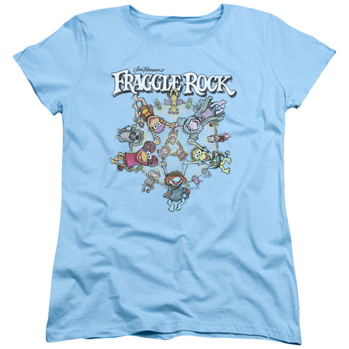 Fraggle Rock Spinning Gang Womens T-Shirt