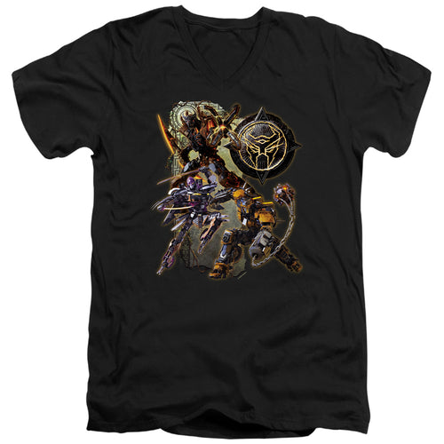 Transformers Terrorcon Group Shot V-Neck T-Shirt