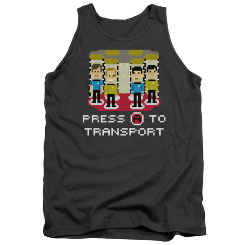Star Trek Press A to Transport Tank Top