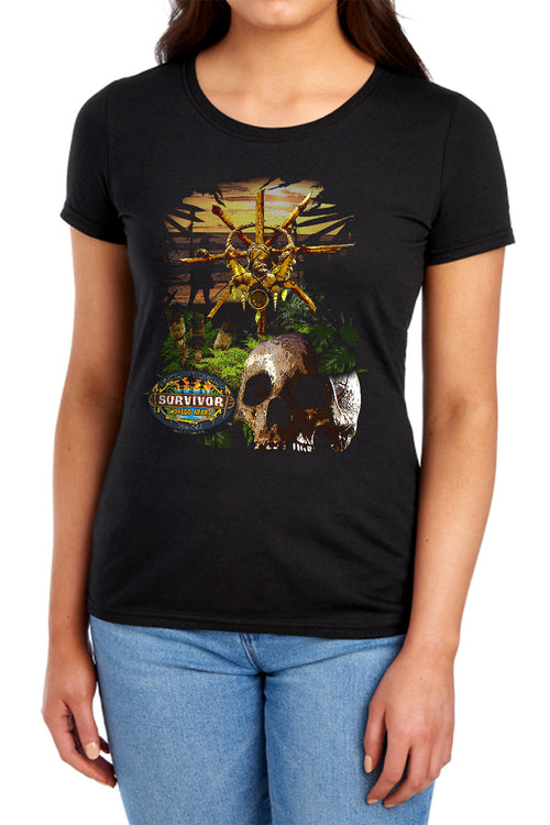 Survivor Jungle Womens T-Shirt