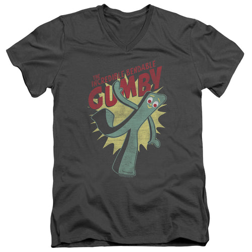 Gumby Bendable V-Neck T-Shirt