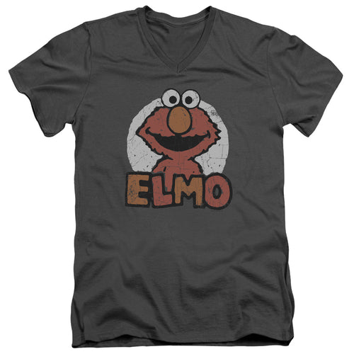 Sesame Street Elmo Name V-Neck T-Shirt