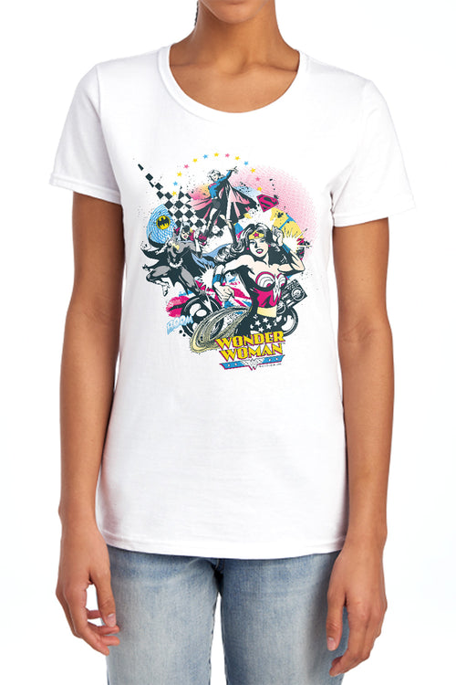DC Comics Power Trio Womens T-Shirt