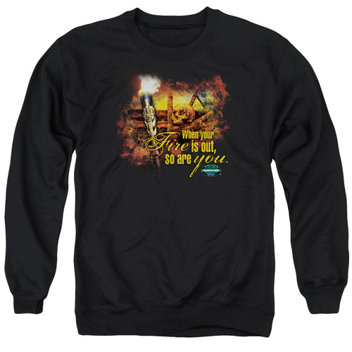 Survivor When Your Fire Is Out Crewneck Sweatshirt