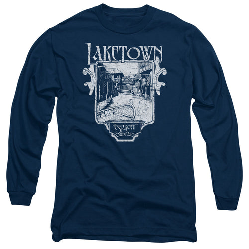 The Hobbit Laketown Simple Long Sleeve T-Shirt